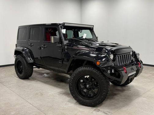 Black Clearcoat 2016 Jeep Wrangler Unlimited Rubicon