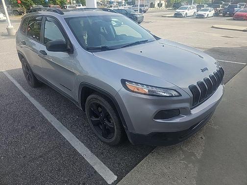 Billet Silver Metallic Clearcoat 2017 Jeep Cherokee Sport