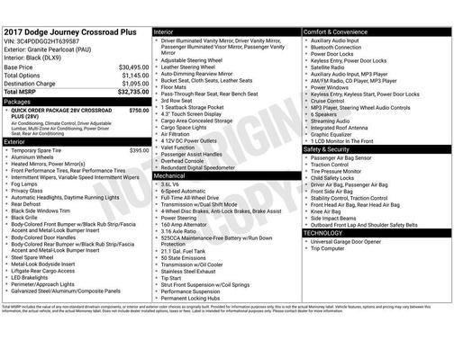 2017 Dodge Journey Crossroad