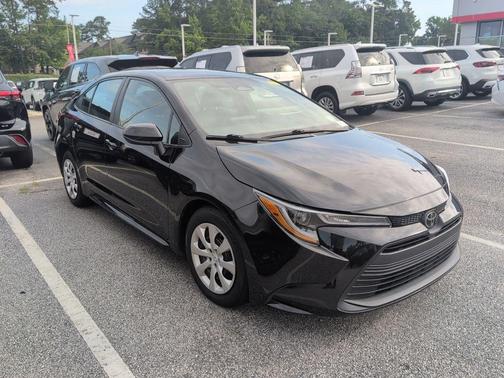 Midnight Black Metallic 2024 Toyota Corolla LE