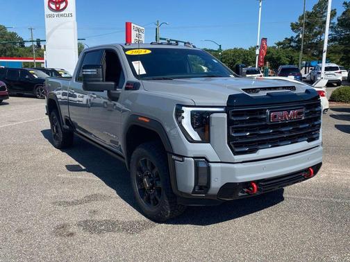 Gray 2024 GMC Sierra 2500 AT4
