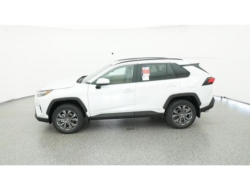 Wind Chill Pearl 2024 Toyota RAV4 Hybrid XLE Premium