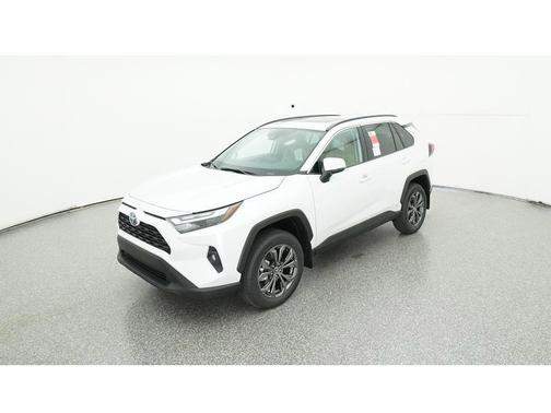 Wind Chill Pearl 2024 Toyota RAV4 Hybrid XLE Premium