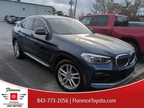 Phytonic Blue Metallic 2020 BMW X4 xDrive30i