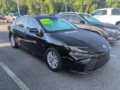 Midnight Black 2025 Toyota Camry LE