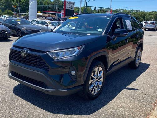 Midnight Black Metallic 2021 Toyota RAV4 XLE Premium