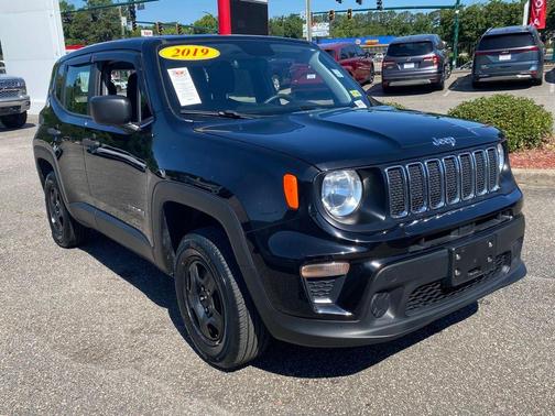 Black Clearcoat 2019 Jeep Renegade Sport