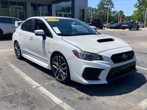 Crystal White Pearl 2020 Subaru WRX STI Base