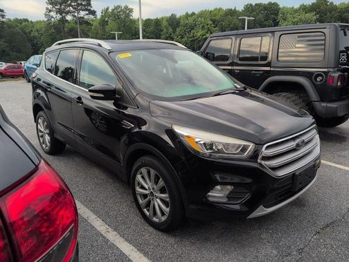 Shadow Black 2017 Ford Escape Titanium