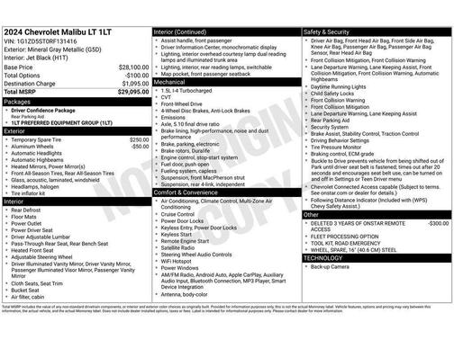2024 Chevrolet Malibu LT