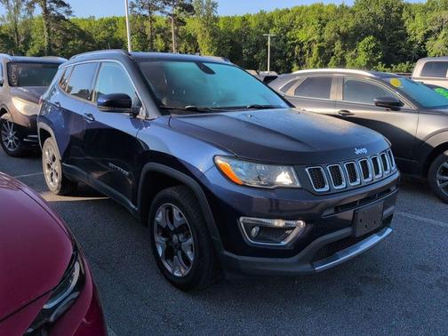 Jazz Blue Pearlcoat 2019 Jeep Compass Limited