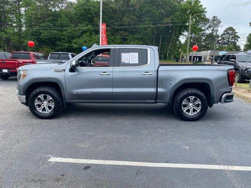 Steel Metallic 2019 GMC Sierra 1500 SLT