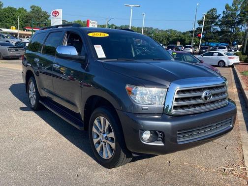 Magnetic Gray Metallic 2015 Toyota Sequoia Limited
