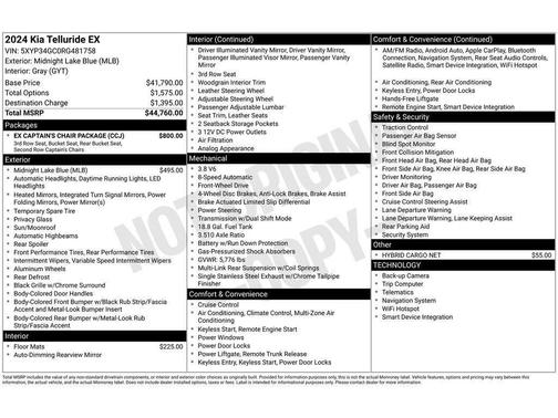 2024 Kia Telluride EX