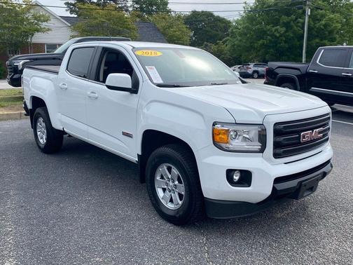 Summit White 2018 GMC Canyon All Terrain