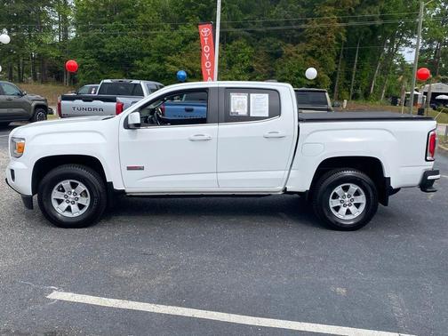 Summit White 2018 GMC Canyon All Terrain