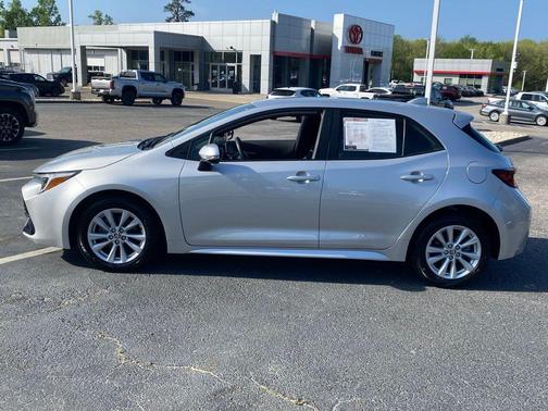 Classic Silver 2024 Toyota Corolla Hatchback SE