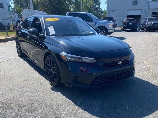 Crystal Black Pearl 2024 Honda Civic Sport
