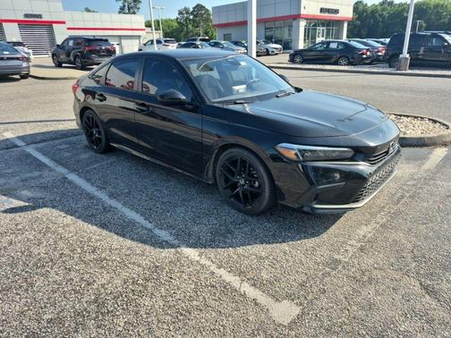 Crystal Black Pearl 2024 Honda Civic Sport