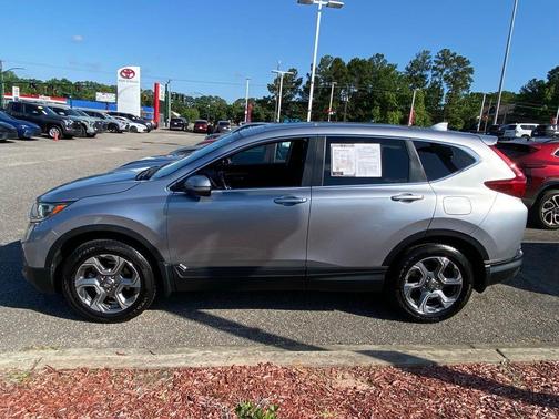 Lunar Silver Metallic 2019 Honda CR-V EX-L