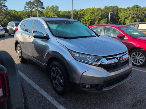 Lunar Silver Metallic 2019 Honda CR-V EX-L