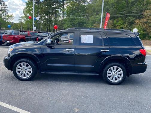 Black 2015 Toyota Sequoia Platinum