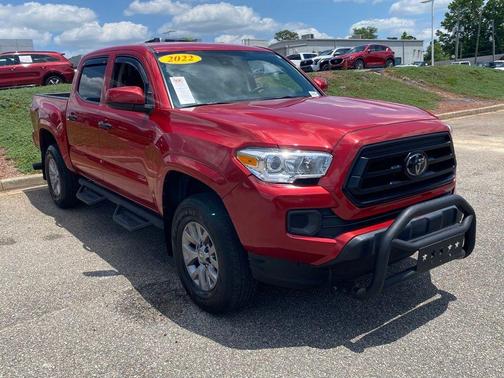 Barcelona Red Metallic 2022 Toyota Tacoma SR