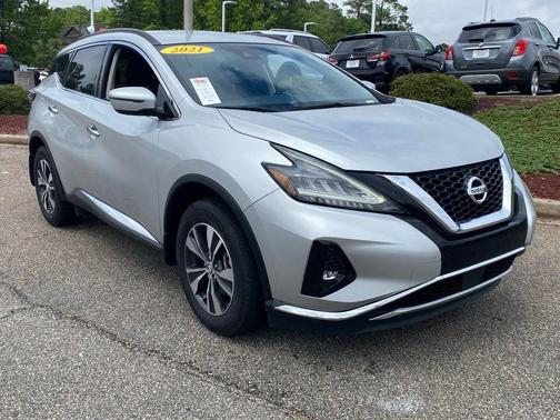 Brilliant Silver Metallic 2021 Nissan Murano SV
