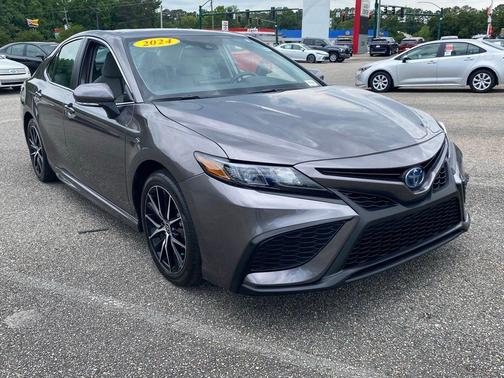 Predawn Gray Mica 2024 Toyota Camry Hybrid SE