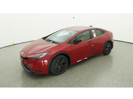 Red 2026 Toyota Prius LE