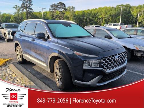 Stormy Blue 2021 Hyundai SANTA FE SEL