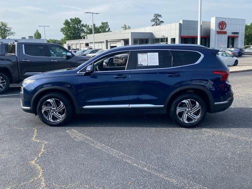 Stormy Blue 2021 Hyundai SANTA FE SEL