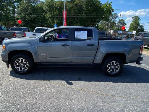 Steel Metallic 2022 GMC Canyon AT4 w/Leather