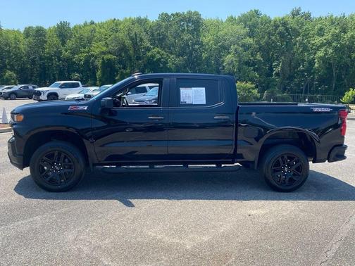 Black 2021 Chevrolet Silverado 1500 Custom Trail Boss