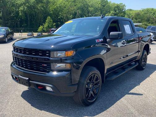 Black 2021 Chevrolet Silverado 1500 Custom Trail Boss