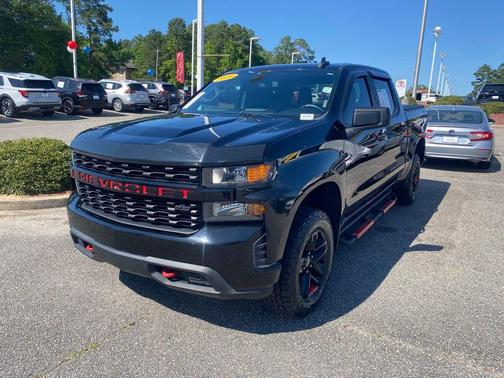 Black 2020 Chevrolet Silverado 1500 Custom Trail Boss