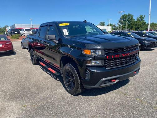 Black 2020 Chevrolet Silverado 1500 Custom Trail Boss