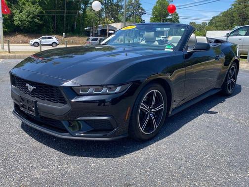 Shadow Black 2024 Ford Mustang EcoBoost Premium