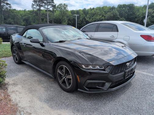 Shadow Black 2024 Ford Mustang EcoBoost Premium