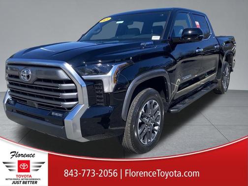 Midnight Black Metallic 2025 Toyota Tundra Hybrid Limited