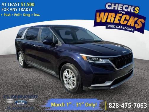 Deep Chroma Blue 2023 Kia Carnival LX