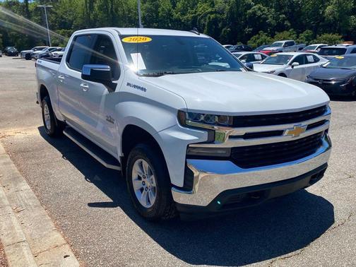 Summit White 2020 Chevrolet Silverado 1500 LT