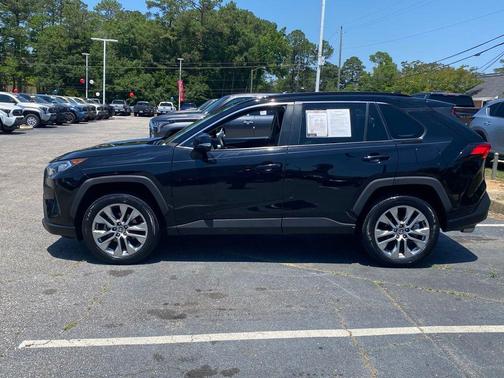 Midnight Black Metallic 2021 Toyota RAV4 XLE Premium
