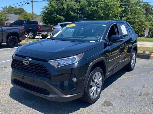 Midnight Black Metallic 2021 Toyota RAV4 XLE Premium