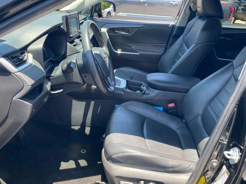 Midnight Black Metallic 2021 Toyota RAV4 XLE Premium