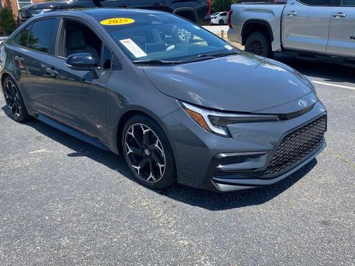 Midnight Black Metallic 2025 Toyota Corolla FX