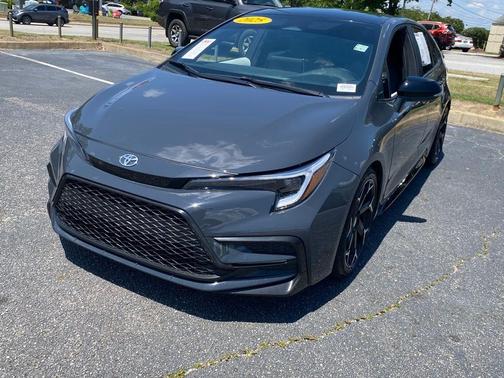 Midnight Black Metallic 2025 Toyota Corolla FX