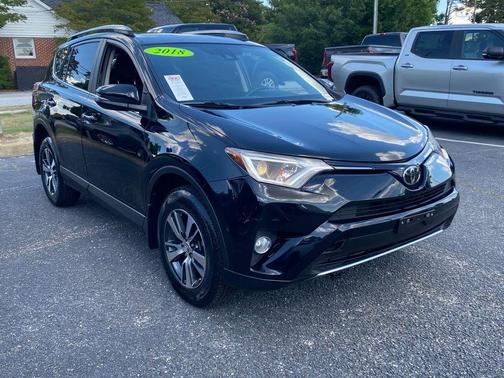 Black 2018 Toyota RAV4 XLE