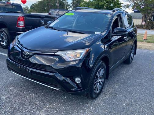 Black 2018 Toyota RAV4 XLE