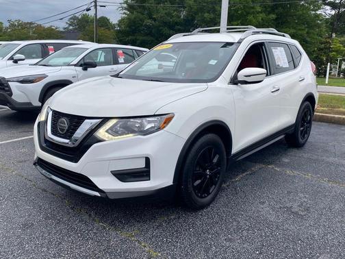 Glacier White 2019 Nissan Rogue S